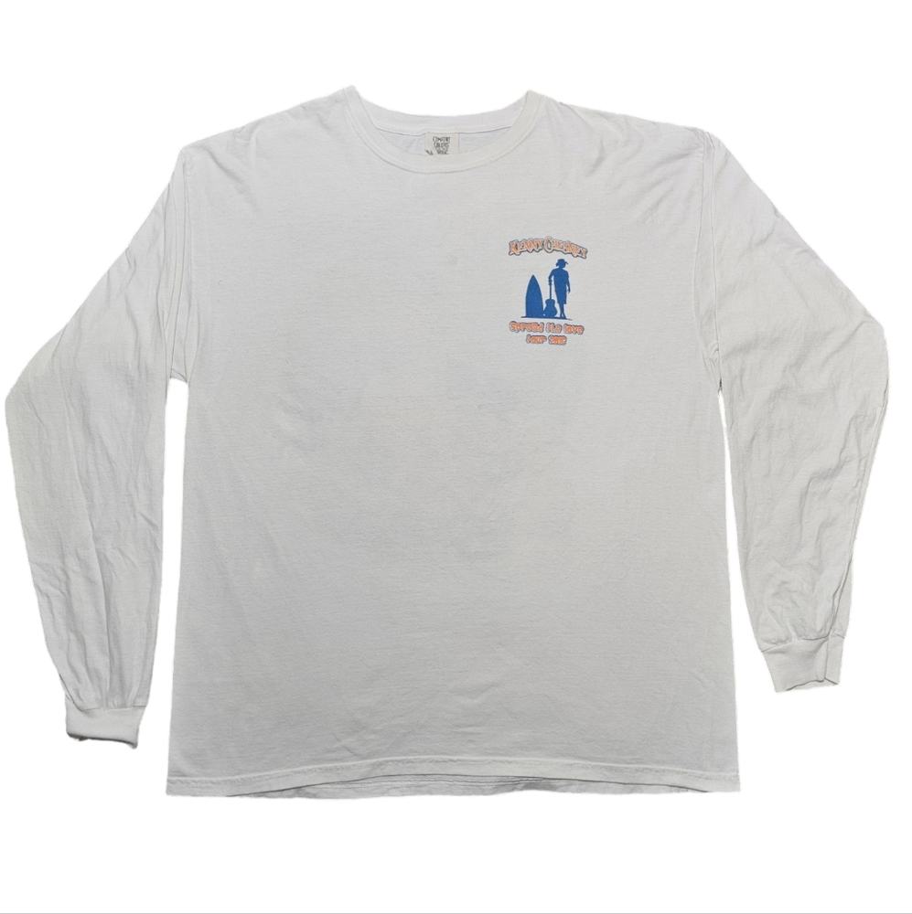 Kenny Chesney 2016 Spread The Love Tour Long Sleeve Shirt Men's XL
